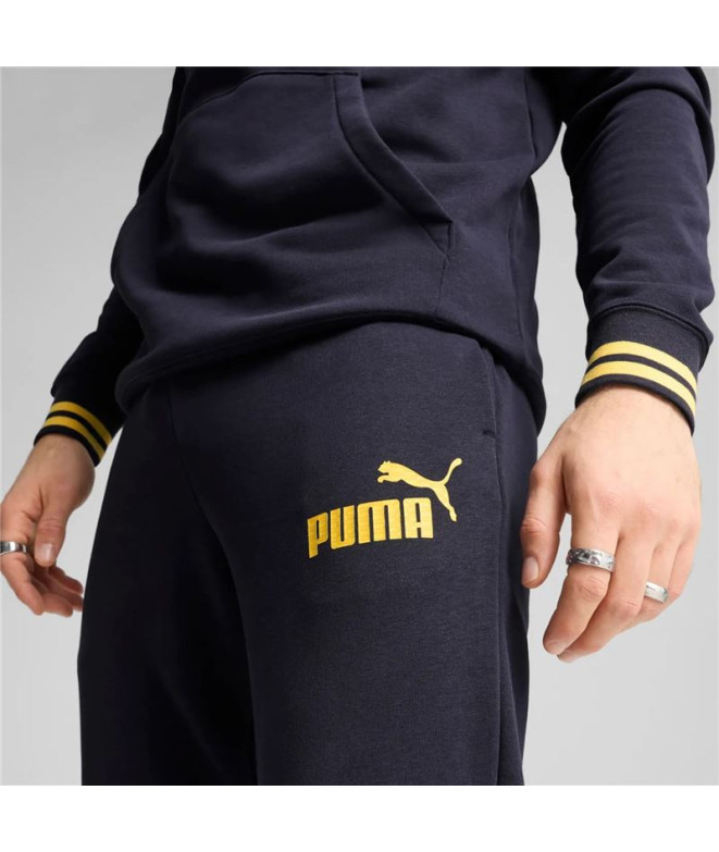 Pantalón Puma United Sweatpa Hombre Azul Marino