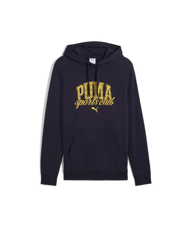 Sudadera Puma Class Hoodie Tr Hombre Azul Marino
