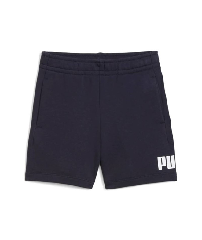 Calça Puma Essentials No. 1 Logo Menino Azul Marinho