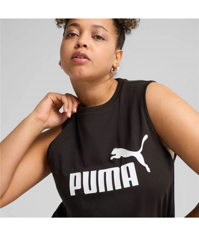T-shirt Puma Essentials No. 1 Logo Slim Femme Noir