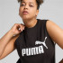 Camiseta Puma Essentials No. 1 Logo Slim Mujer Negro