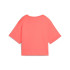 Camiseta Puma Essentials Cropped No. 1 Lo Mujer Peach Frost
