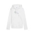 Sweat Puma Ess Metallic Hoodie Femme Blanc/Or