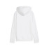 Sweat Puma Ess Metallic Hoodie Femme Blanc/Or