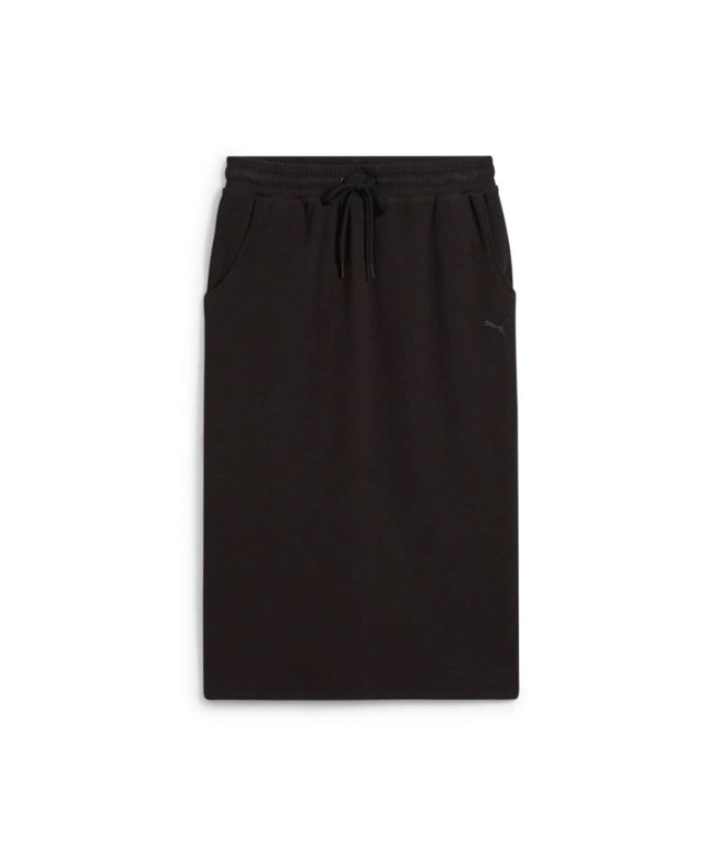 Saia Puma Her Skirt Mulher Preto