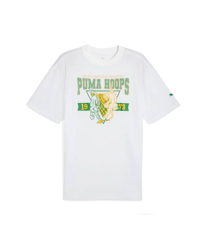 Camiseta de Baloncesto Puma Rival Rage 3 Hombre Blanco