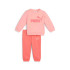 Fato de treino Puma Minicats Essentials Crew Se Bebês Rosa