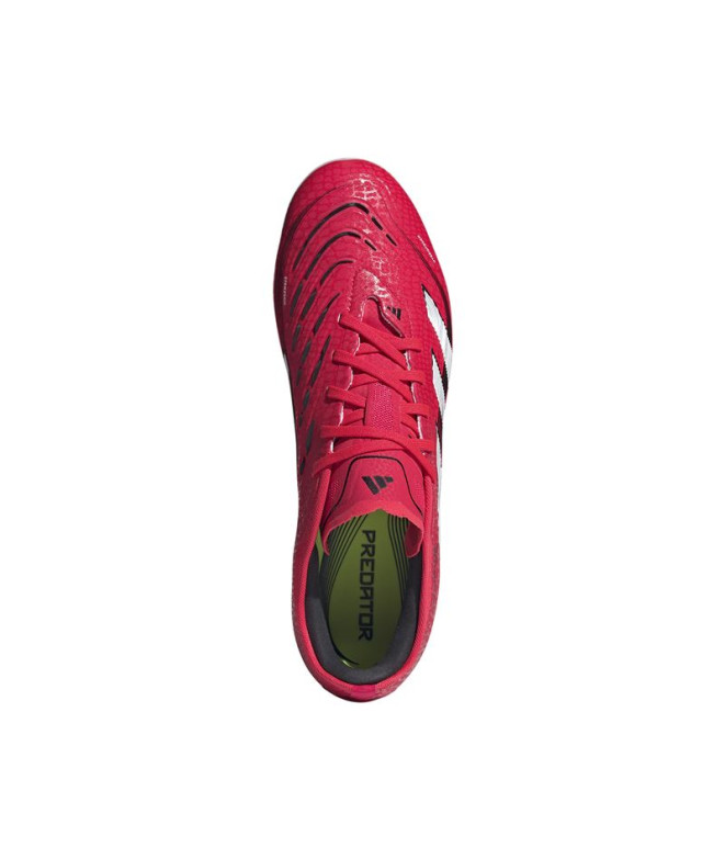 Botas de Futebol adidas Predator Pro Mg Vermelho
