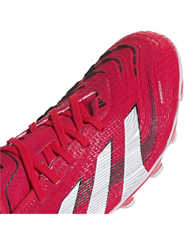 Bottes de Football adidas Predator Pro Mg Rouge