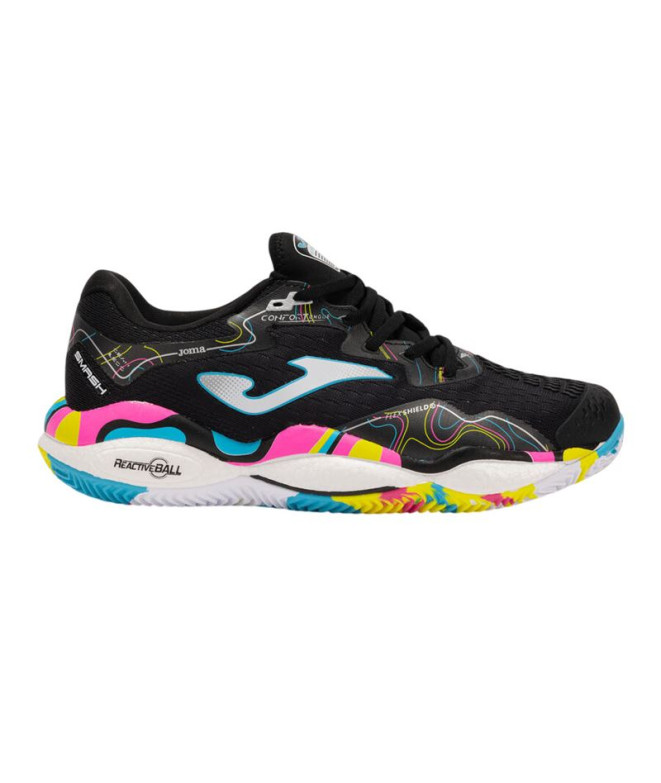 Zapatillas de Pádel Joma Smash Men 2591 Negro Niño