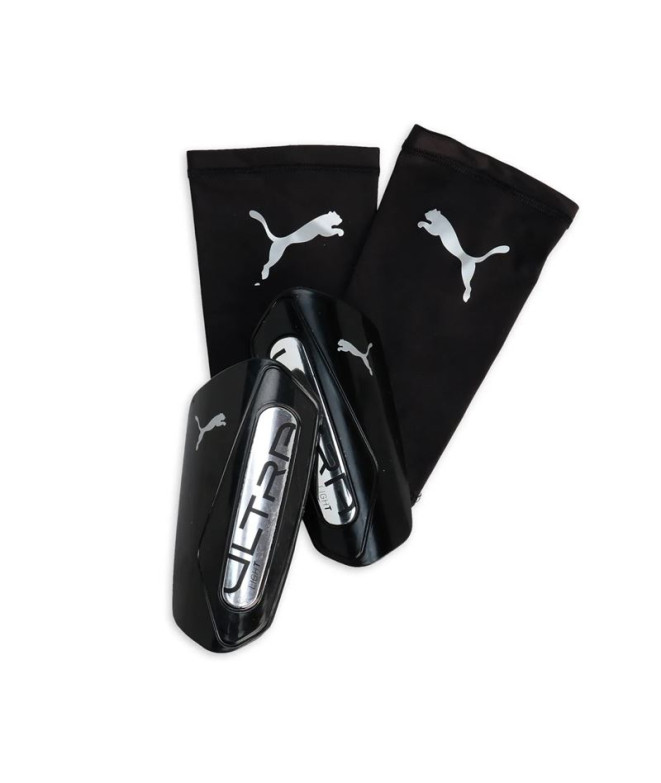 Espinilleras De Fútbol Puma Ultra Light Sleeve, Black Hombre
