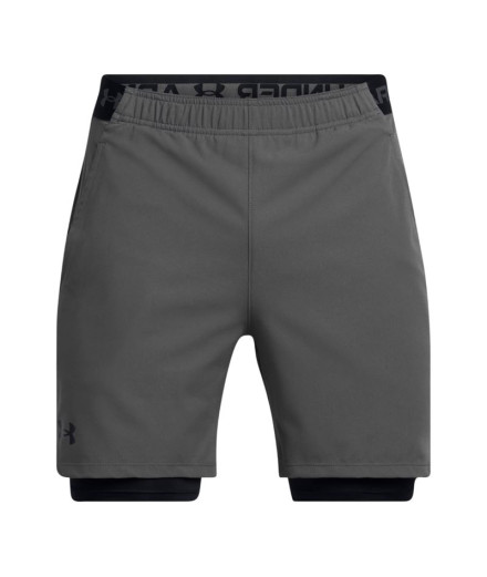 Calça Under Armour Vanish Woven 2in1 Homem Cinza