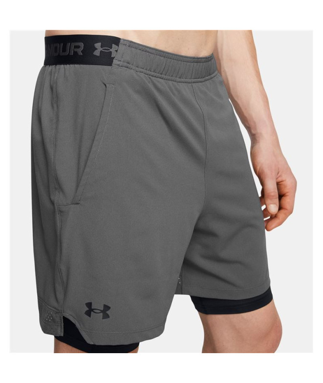 Pantalons Under Armour Vanish Woven 2in1 Homme...
