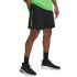 Calça Curtos de Fitness Under Armour Tech Woven Wordmark Short Homem Preto