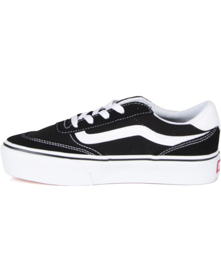Chaussures Vans Brooklyn Ls Platform Femme Noir/Blanc 2