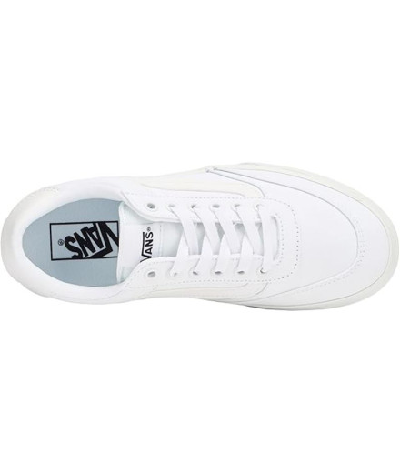 Chaussures Vans Brooklyn Ls Platform Cnvs Femme Blanc 2