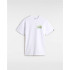 Camiseta Vans Shop Front Ss Homem Branco