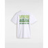 Camiseta Vans Shop Front Ss Homem Branco