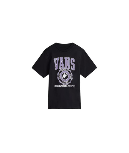 Camiseta Vans Inter V Ss Infantil Preto