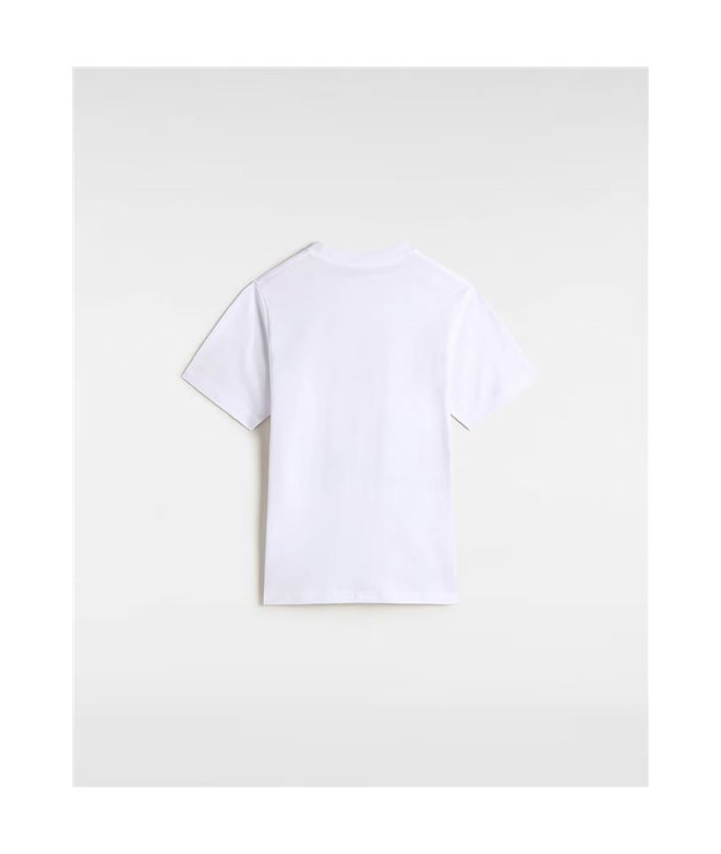 Camiseta Vans Inter V Ss Infantil Branco