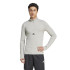 Moletom de Fitness adidas Workout Quarter-Zip Homem Cinza