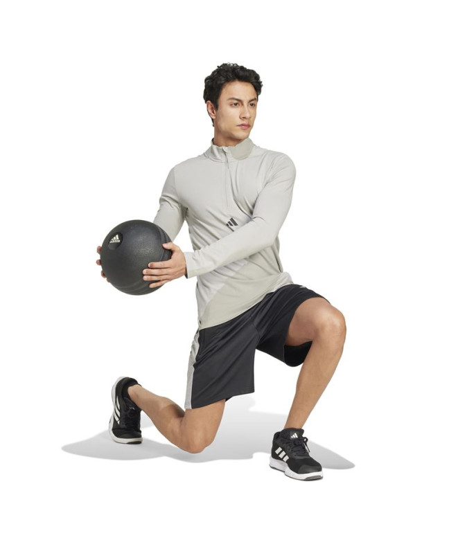 Moletom de Fitness adidas Workout Quarter-Zip...