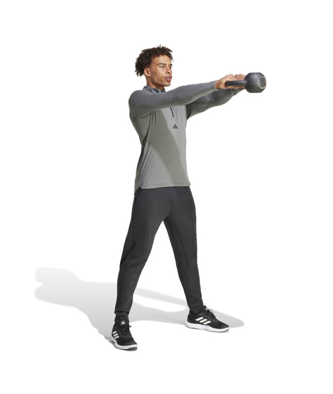 Moletom de Fitness adidas Workout Quarter-Zip...