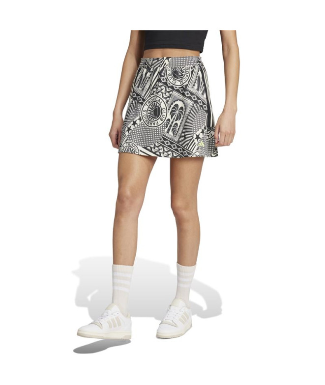 Jupe de Fitness adidas Farm Skirt Femme Noir