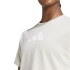 Camiseta de Fitness adidas Tr-Es Bl Mulher Creme