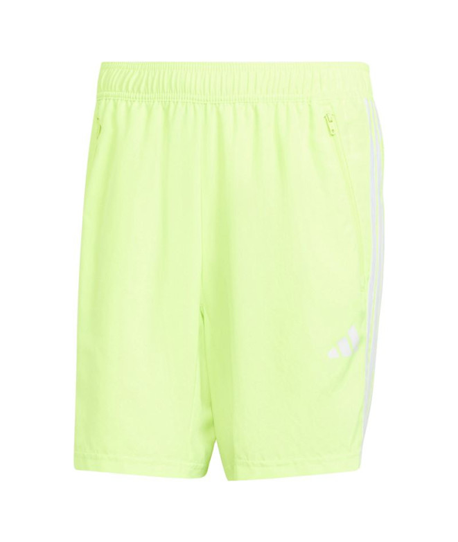 Pantalones adidas Training-Es 3Bandas Wv Sh Hombre Amarillo/Blanco