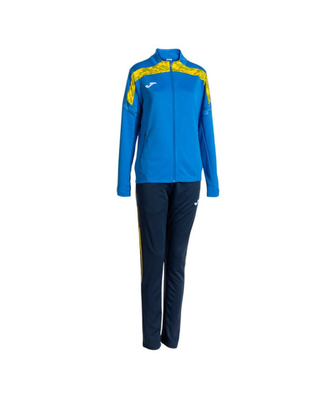 Chándal Joma Championship VIII Royal Amarillo Niña