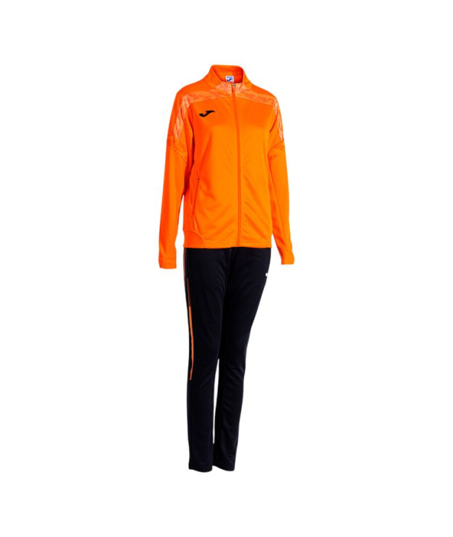 Chándal Joma Championship VIII Naranja Negro Niña