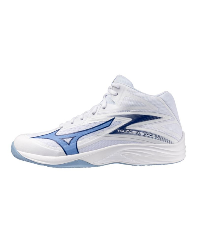 Zapatillas De Voleibol Mizuno Thunder Blade Z Mid Blanco