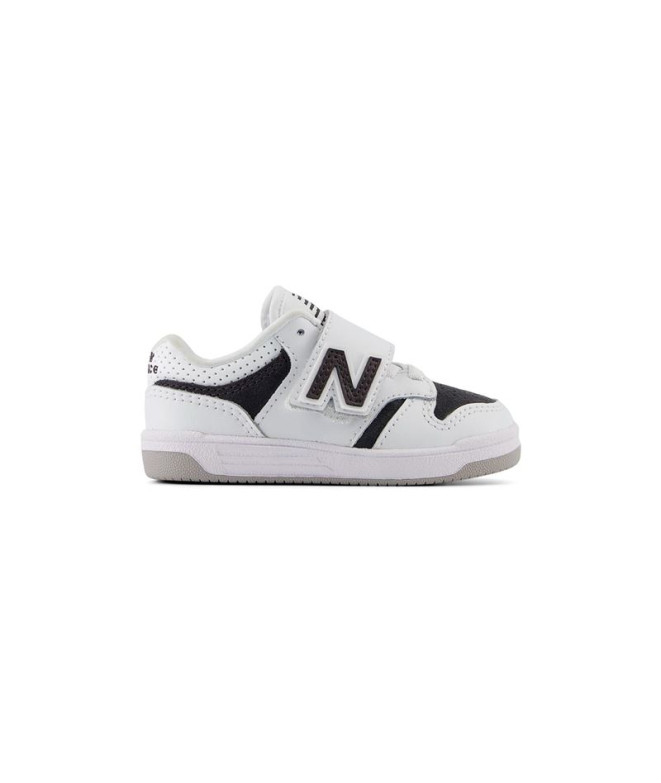 Zapatillas New Balance 480 New-B Hook & Loop Infantil White