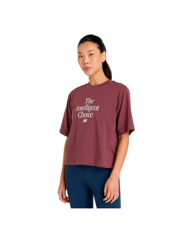 Camiseta New Balance Escolha Inteligente Mulher Fdp
