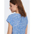 Camiseta Only Onlvic Aop Noos Marina Aop:Happy Dit Mujer