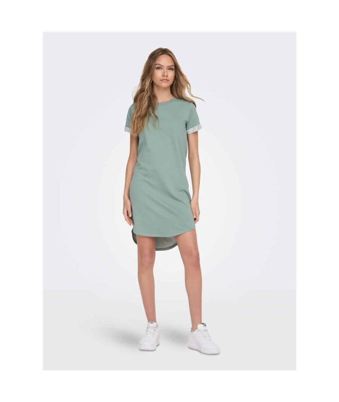 Vestido Only Jdyivy Noos Chinois Green Mujer