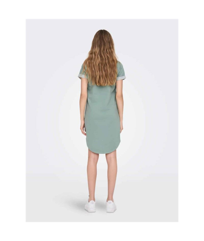 Vestido Only Jdyivy Noos Chinois Green Mujer