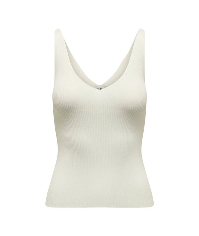 Camiseta Only Jdynanna Knt Noos Cloud Dancer Mujer