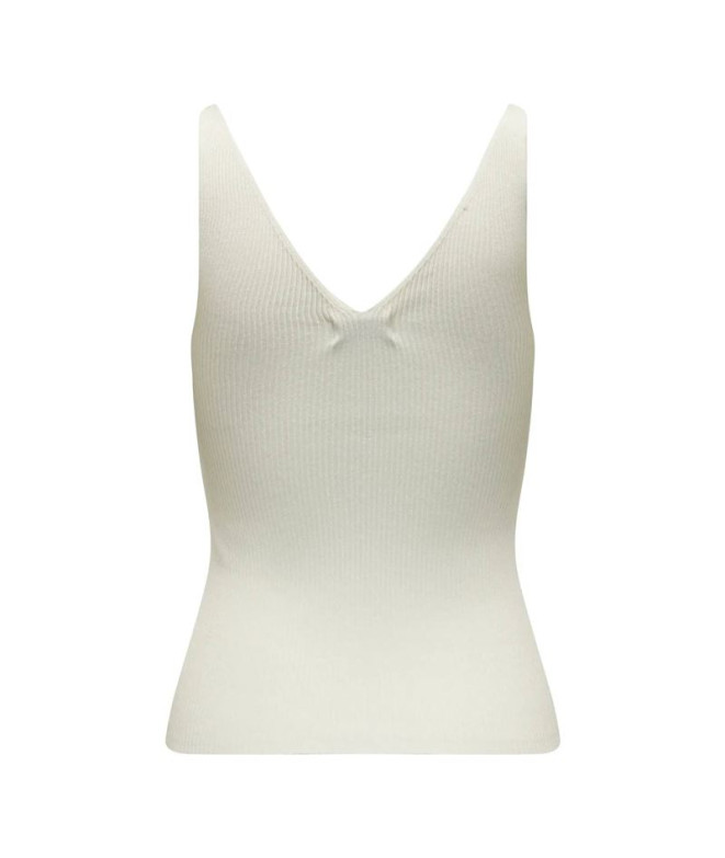 Camiseta Only Jdynanna Knt Noos Cloud Dancer Mujer
