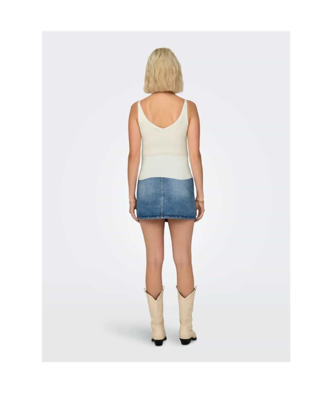 Camiseta Only Jdynanna Knt Noos Cloud Dancer Mujer