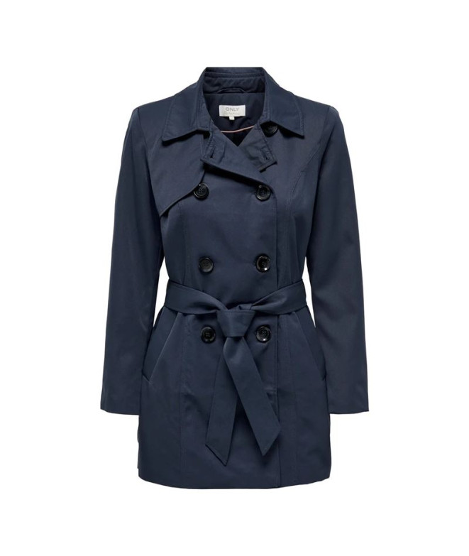 Chaqueta Only Onlvalerie Trenchcoat Otw Noos Night Sky Mujer