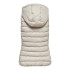 Chaqueta Only Onlnewtahoe Waistcoat Otw Noos Pumice Stone Mujer