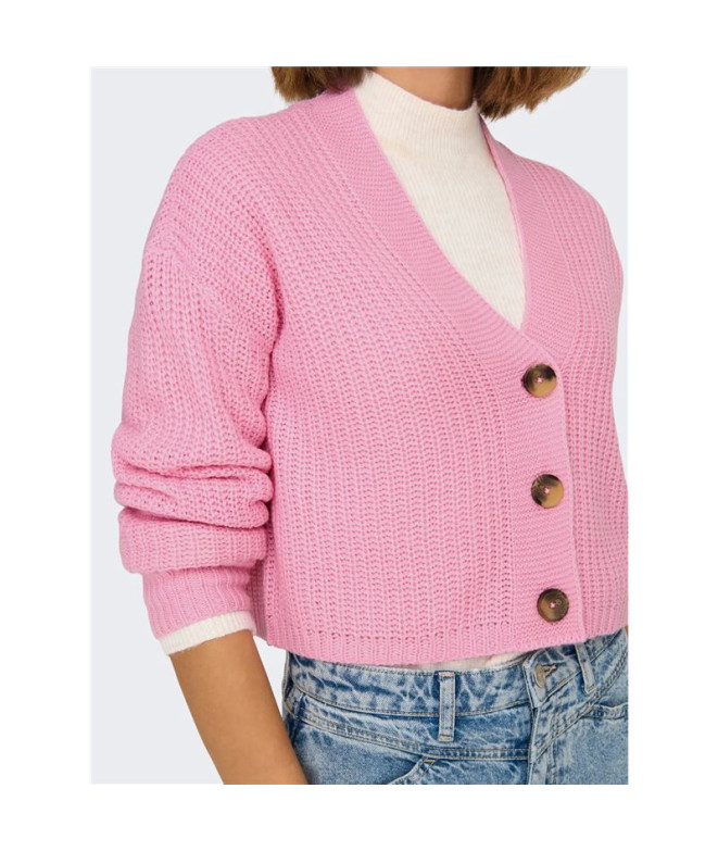Veste Only Onlcarol Nice Knt Noos Prism Pink Femme