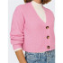 Veste Only Onlcarol Nice Knt Noos Prism Pink Femme