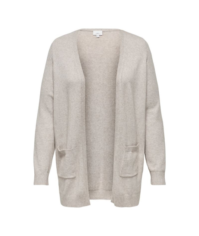 Chaqueta Only Caresly L/S Open Knt Noos Nacreous Cloud Detai Mujer