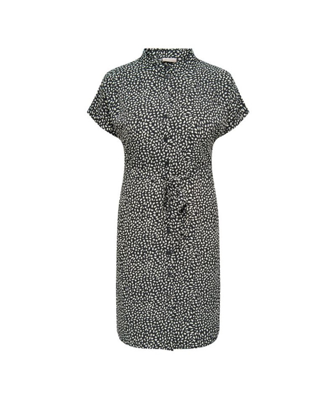 Vestido Only Cardiega Life Ss Noos Tarmac Print:Pumice Mujer