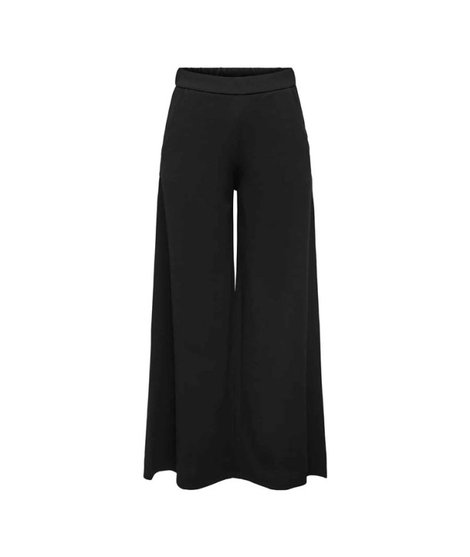Pantalón Only Jdytanja Life Wide Flowy Noos Black Mujer