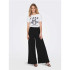 Pantalón Only Jdytanja Life Wide Flowy Noos Black Mujer