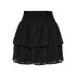 Falda Only Onlann Star Layer Smock Ptm Black Mujer